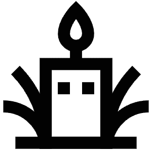 Candle Light Icon from Atlas Line Set
