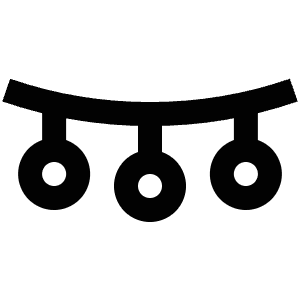 String Lights Icon from Atlas Line Set