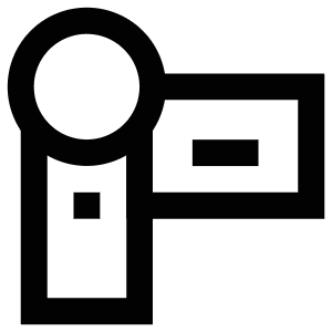 Camcorder Icon from Atlas Line Set