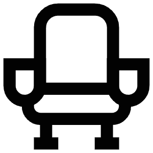 Cinema Chair Icon from Atlas Line Set