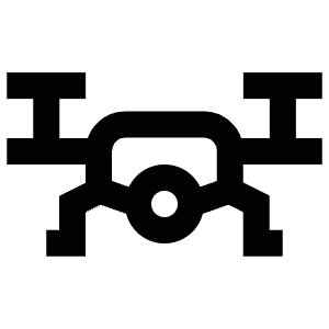 Drone Tech Icon from Atlas Line Set