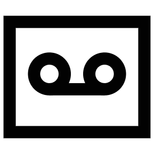 Record Square Icon from Atlas Line Set