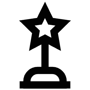 Star Award Icon from Atlas Line Set