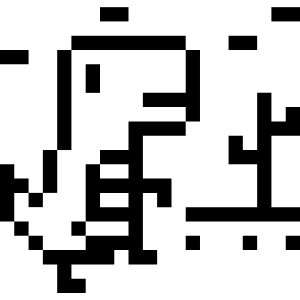 Coding Apps Websites Dinosaur Error Icon from Pixel - Free Set