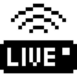 Coding Apps Websites Live Status Icon from Pixel - Free Set