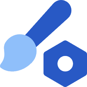 Brush Setting Bolt Nut Icon from Core Flat Set