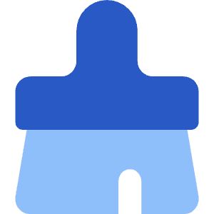 Paintbrush 1 Icon from Core Flat Set