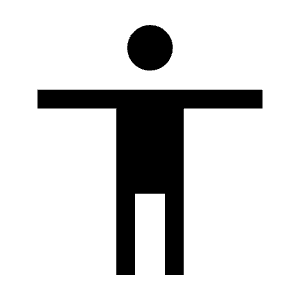 Accessibility Fill Icon from Sharp Fill - Material Symbols Set