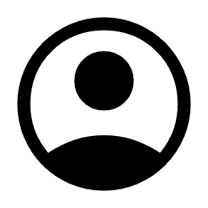 Account Circle Fill Icon from Sharp Fill - Material Symbols Set