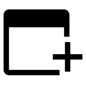 Add Ad Fill Icon from Outlined Fill - Material Symbols Set