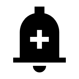 Add Alert Fill Icon from Sharp Fill - Material Symbols Set