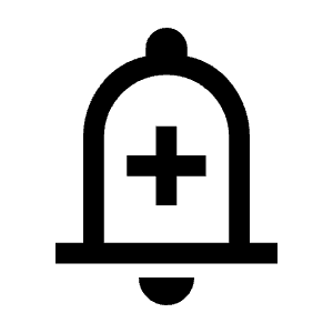 Add Alert Icon from Outlined Line - Material Symbols Set