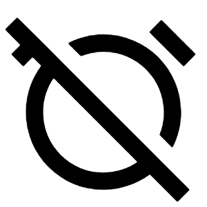 Alarm Off Icon from Sharp Line - Streamline Material Free Set