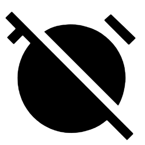 Alarm Off Fill Icon from Outlined Fill - Material Symbols Set