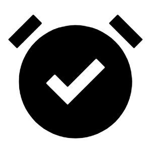 Alarm On Fill Icon from Sharp Fill - Streamline Material Free Set