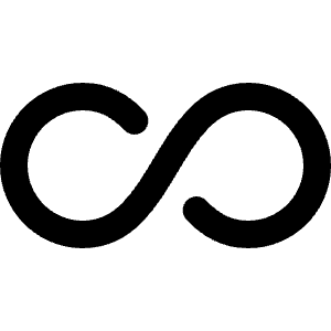 All Inclusive Icon from Rounded Line - Streamline Material Free Set