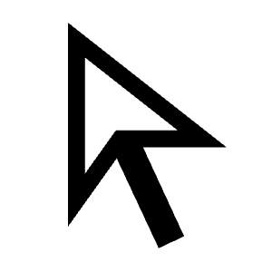 Arrow Selector Tool Icon from Outlined Line - Material Symbols Set