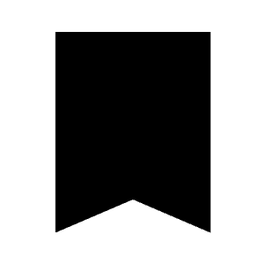 Bookmark Fill Icon from Sharp Fill - Material Symbols Set