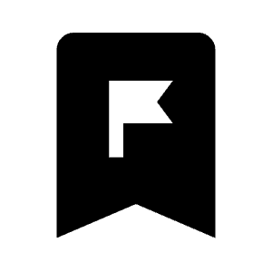 Bookmark Flag Fill Icon from Outlined Fill - Material Symbols Set