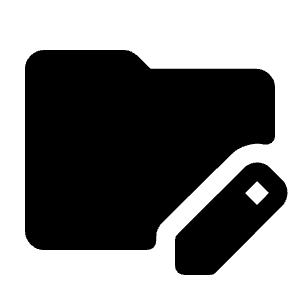 Bookmark Manager Fill Icon from Rounded Fill - Material Symbols Set