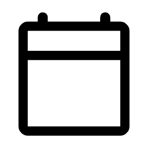 Calendar Today Icon from Rounded Line - Material Symbols Set