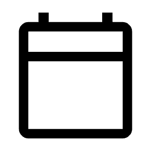 Calendar Today Icon from Outlined Line - Material Symbols Set