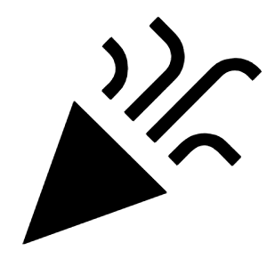 Celebration Fill Icon from Outlined Fill - Material Symbols Set