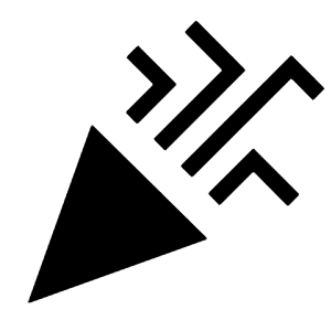 Celebration Fill Icon from Sharp Fill - Material Symbols Set