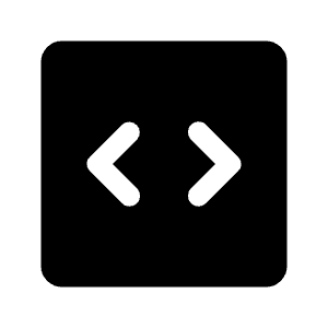 Code Blocks Fill Icon from Rounded Fill - Material Symbols Set