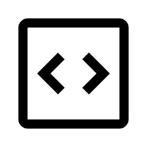 Code Blocks Icon from Outlined Line - Material Symbols Set