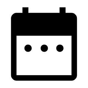 Date Range Fill Icon from Outlined Fill - Material Symbols Set