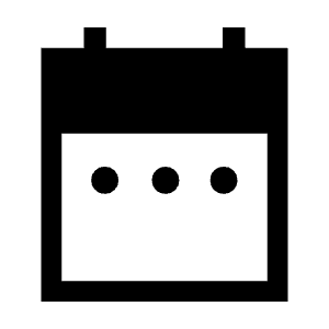 Date Range Fill Icon from Sharp Fill - Material Symbols Set