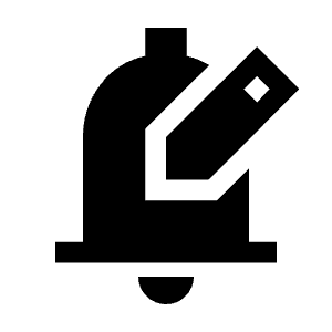 Edit Notifications Fill Icon from Sharp Fill - Material Symbols Set