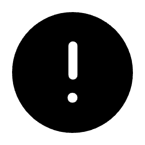 Error Fill Icon from Rounded Fill - Material Symbols Set