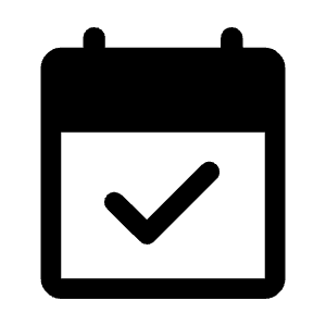 Event Available Fill Icon from Rounded Fill - Material Symbols Set