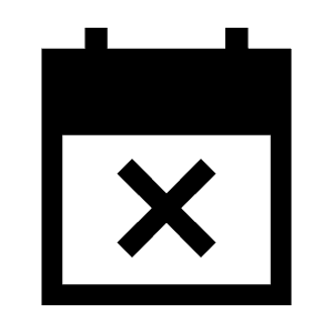 Event Busy Fill Icon from Sharp Fill - Material Symbols Set