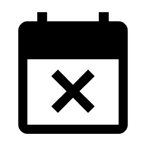 Event Busy Fill Icon from Outlined Fill - Material Symbols Set