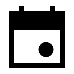 Event Fill Icon from Sharp Fill - Material Symbols Set