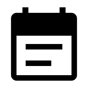 Event Note Fill Icon from Outlined Fill - Material Symbols Set