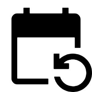Event Repeat Fill Icon from Outlined Fill - Material Symbols Set