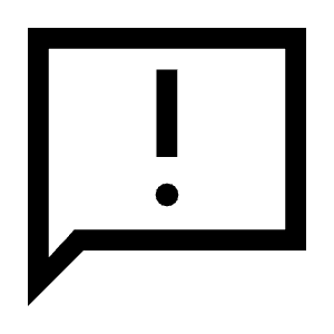 Feedback Icon from Sharp Line - Material Symbols Set