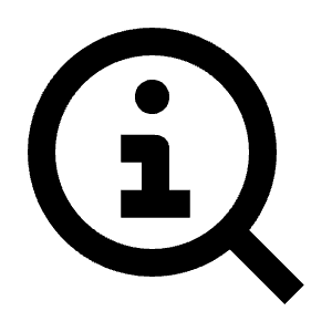 Get Info Icon from Outlined Line - Streamline Material Free Set