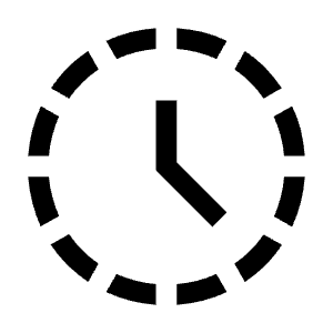 History Toggle Off Icon from Outlined Line - Material Symbols Set