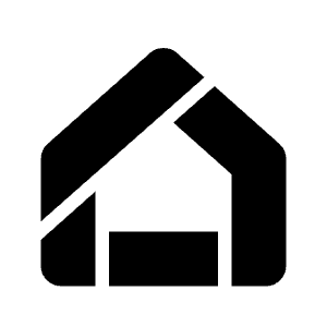 Home App Logo Icon from Rounded Line - Material Symbols Set