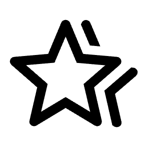 Hotel Class Icon from Rounded Line - Material Symbols Set