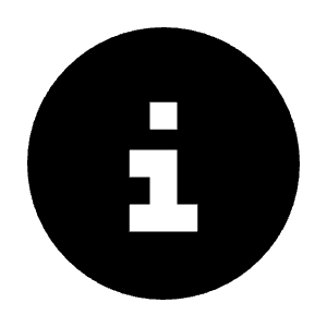 Info Fill Icon from Sharp Fill - Streamline Material Free Set