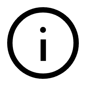Info Icon from Outlined Line - Material Symbols Set