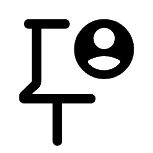Keep Public Icon from Rounded Line - Material Symbols Set