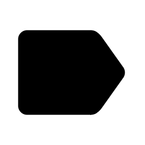 Label Fill Icon from Rounded Fill - Material Symbols Set