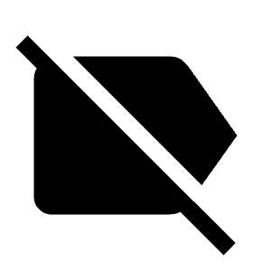 Label Off Fill Icon from Outlined Fill - Material Symbols Set